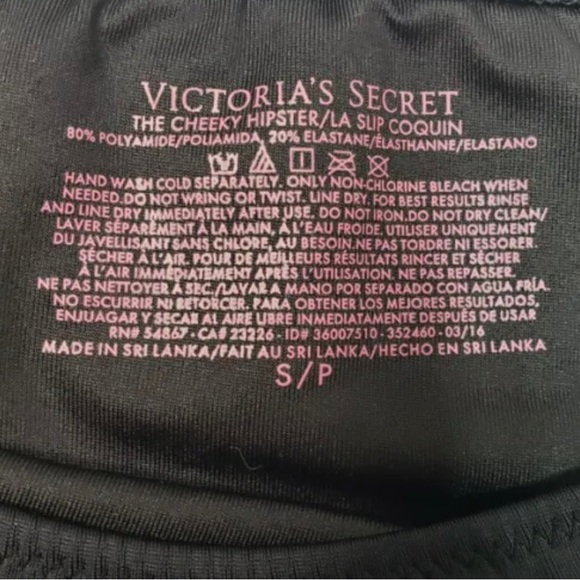 Victoria's Secret TOTALLY BEACHIN Graphic Cheeky Hipster Bikini Bottom Small P - Picture 4 of 5